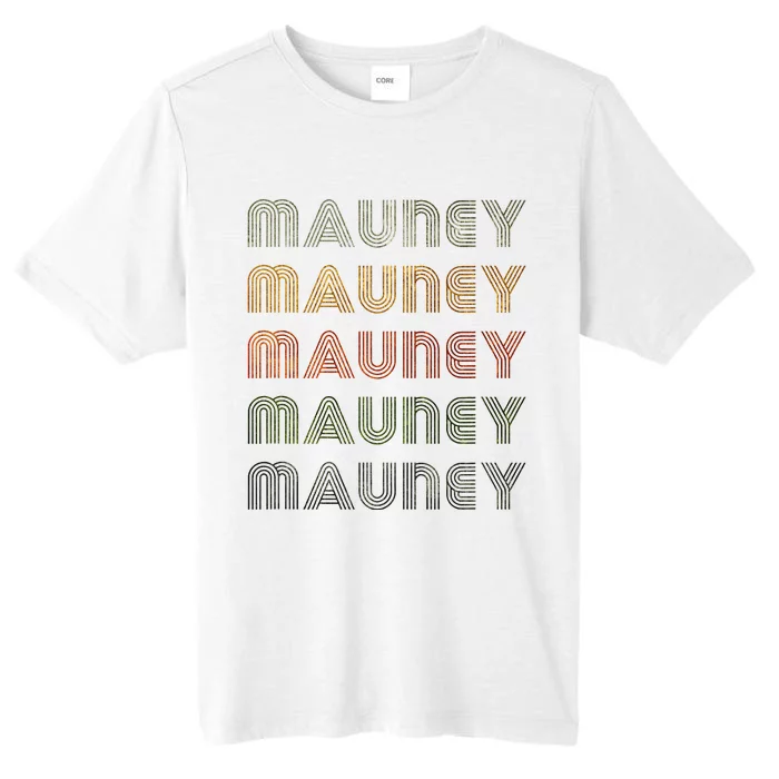 Love Heart Mauney Grunge Vintage Style Black Mauney ChromaSoft Performance T-Shirt