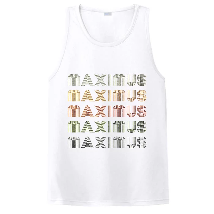 Love Heart Maximus Grungevintage Style Black Maximus Performance Tank