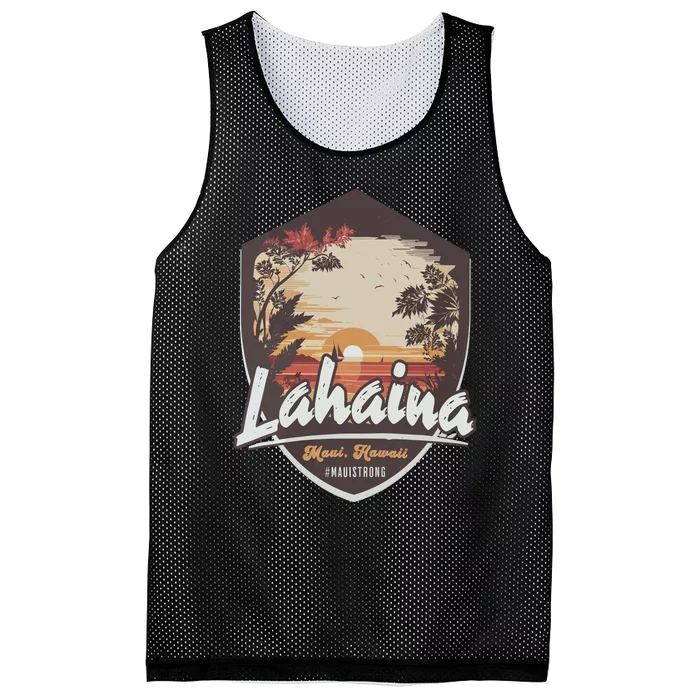 Lahaina Hawaii Maui Strong Support Mesh Reversible Basketball Jersey Tank