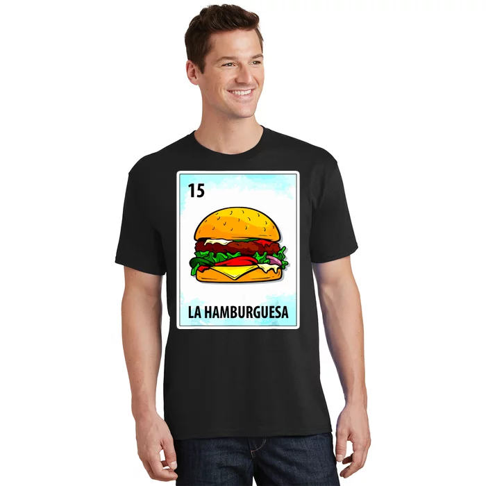 La Hamburguesa Mexican Hamburger Cards T-Shirt