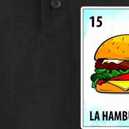 La Hamburguesa Mexican Hamburger Cards Dry Zone Grid Performance Polo