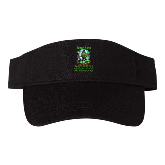 Leprechaun Horror Movie St. Patrick's Day Valucap Bio-Washed Visor