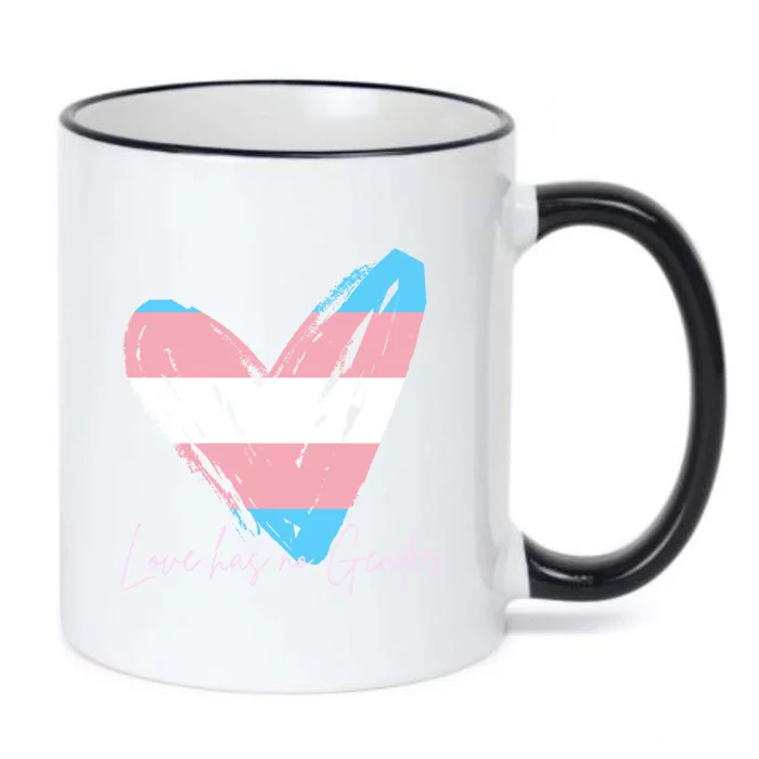 Love Has No Gender Gift Black Color Changing Mug