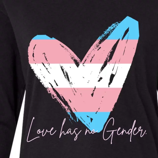 Love Has No Gender Gift Womens Cotton Relaxed Long Sleeve T-Shirt