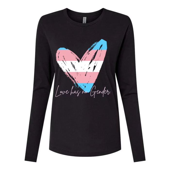 Love Has No Gender Gift Womens Cotton Relaxed Long Sleeve T-Shirt