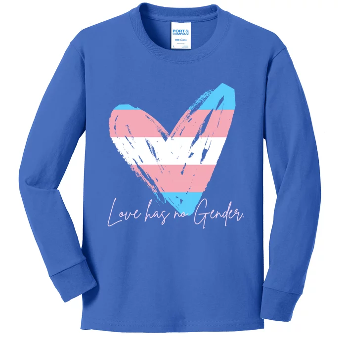 Love Has No Gender Gift Kids Long Sleeve Shirt