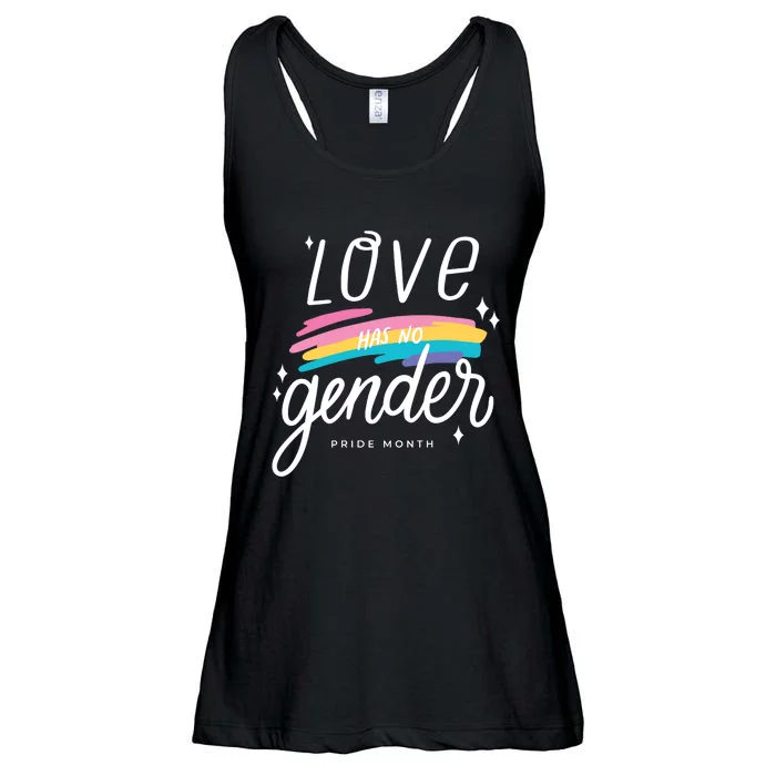 Love Has No Gender Pride Month Graphic Ladies Essential Flowy Tank