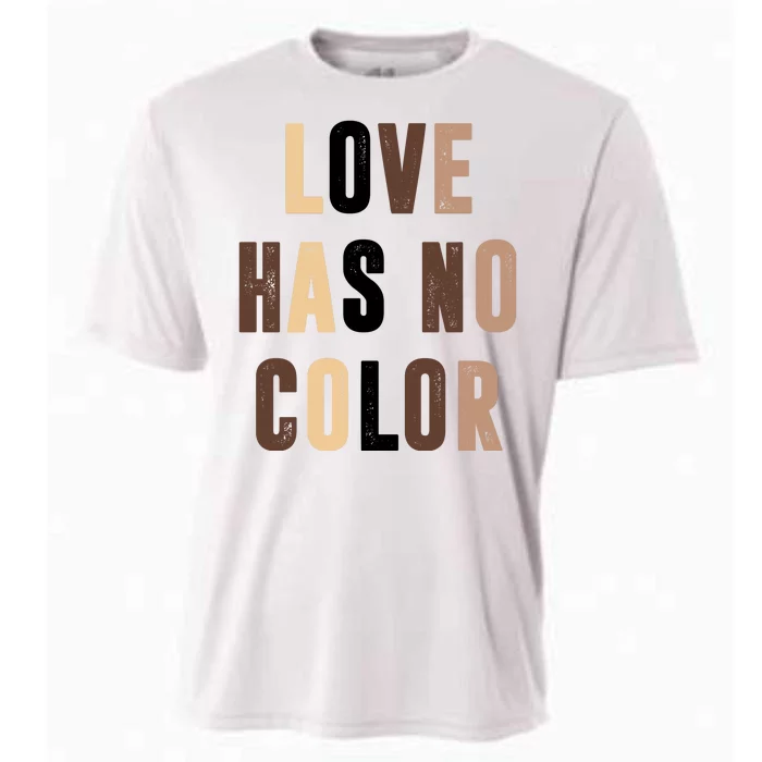 Love Has No Color Black History Cooling Performance Crew T-Shirt