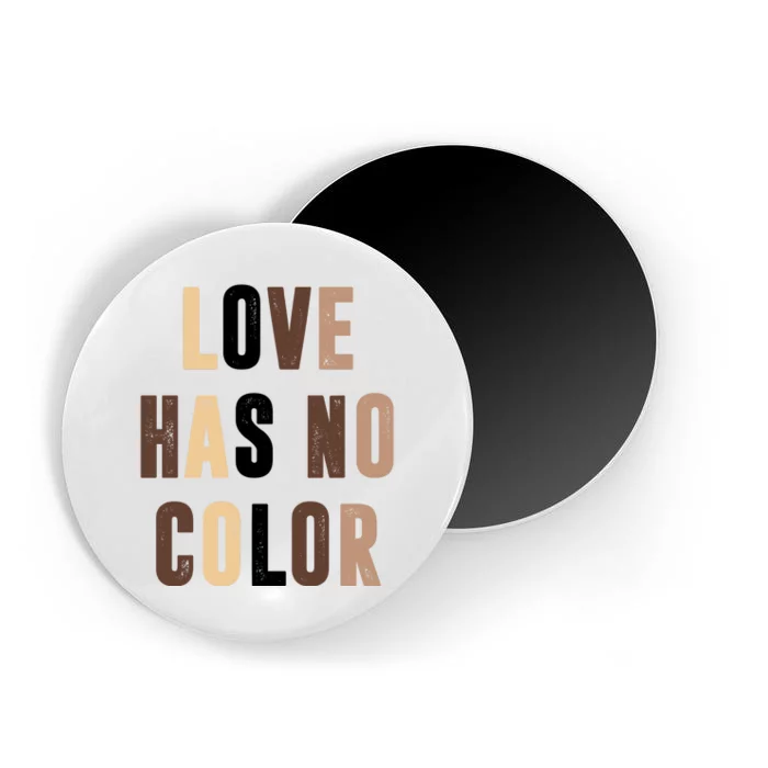 Love Has No Color Black History Magnet