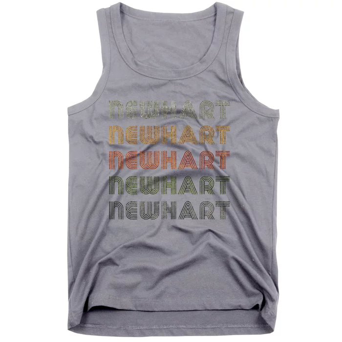 Love Heart Newhart Grunge Vintage Style Black Newhart Tank Top