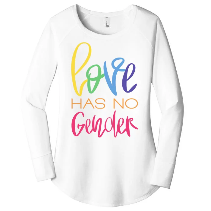 Love Has No Gender LGBTQ Women's Perfect Tri Tunic Long Sleeve Shirt