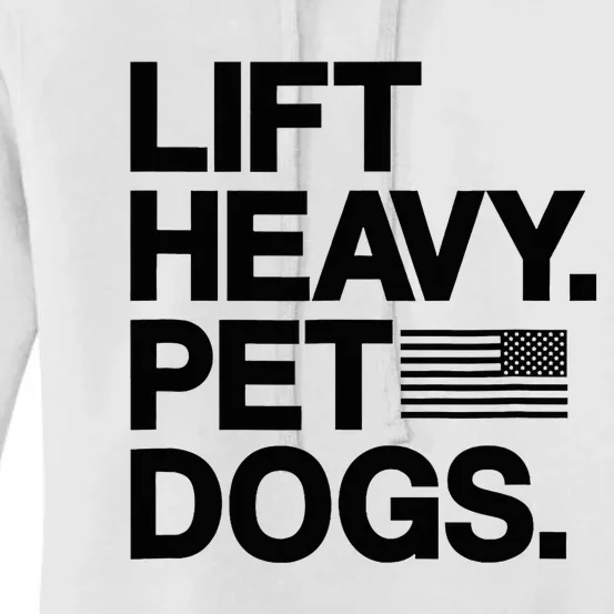 Lift Heavy Pet Dogs Gym For Weightlifters Women's Pullover Hoodie