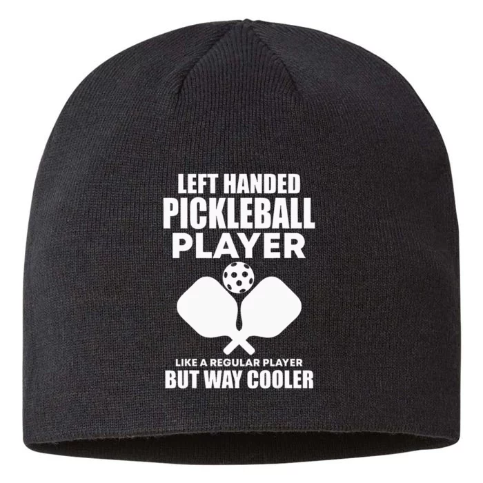 Left Handed Pickleball Player 8 1/2in Sustainable Knit Beanie