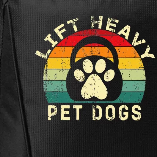 Lift Heavy Pet Dogs Gym Fitness Workout Weightlifting City Backpack