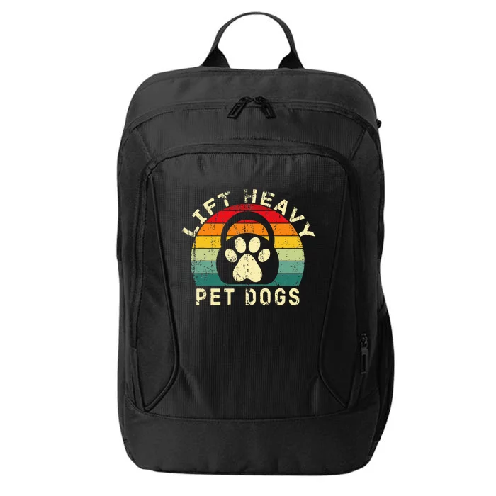 Lift Heavy Pet Dogs Gym Fitness Workout Weightlifting City Backpack