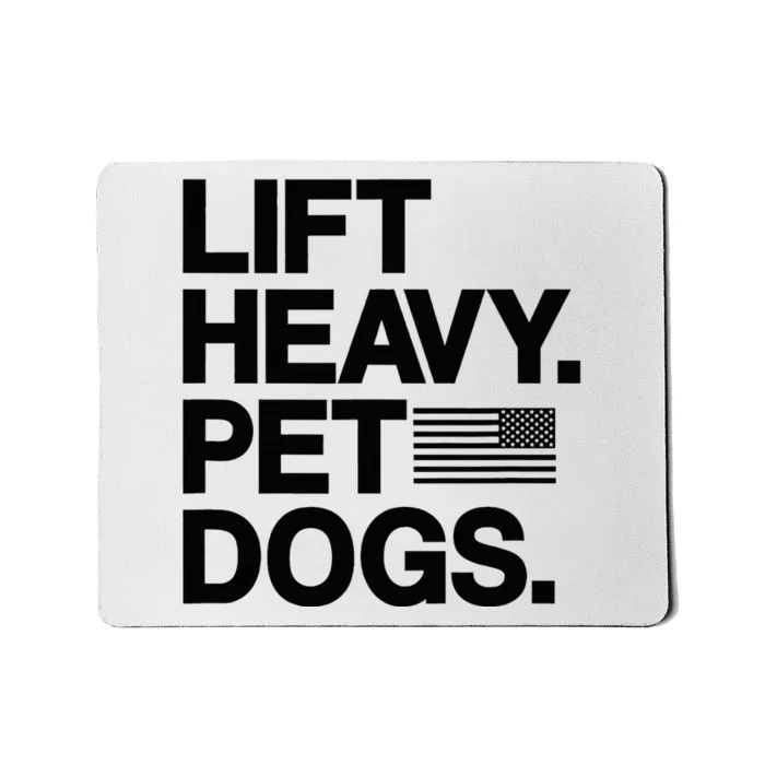 Lift Heavy Pet Dogs Gym For Weightlifters Mousepad