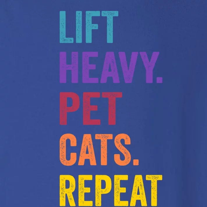 Lift Heavy Pet Cat Funny Gym Workout Weightlifter Deadlifter Gift Toddler Long Sleeve Shirt