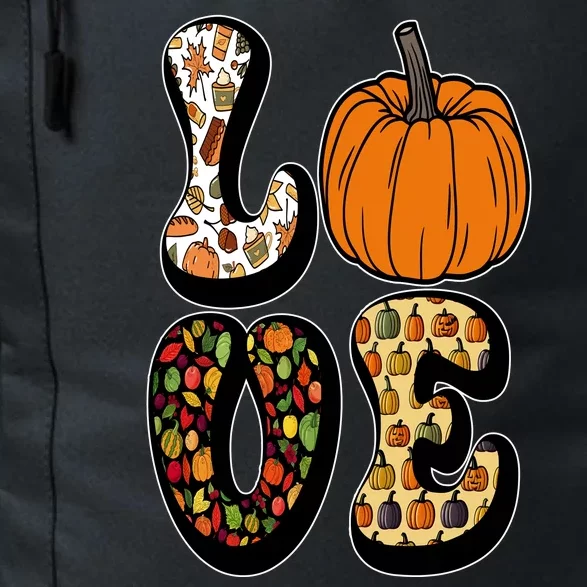 Love Halloween Pumpkin Cute Daily Commute Backpack