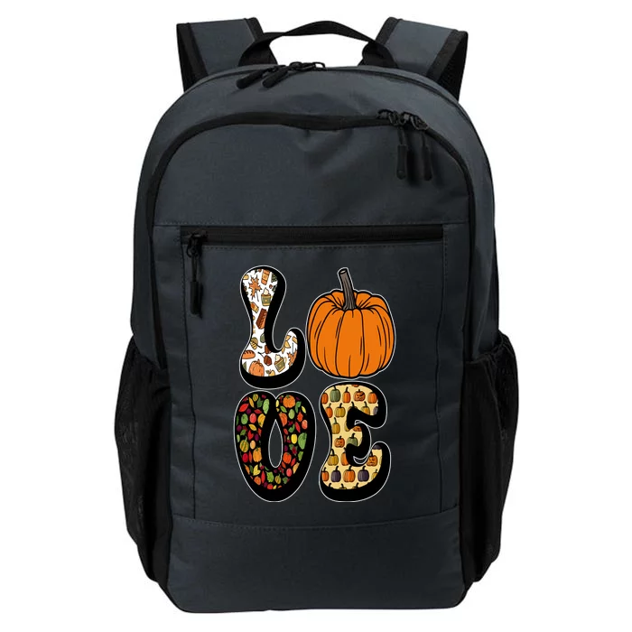 Love Halloween Pumpkin Cute Daily Commute Backpack