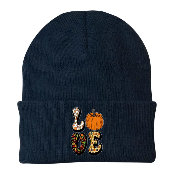 Love Halloween Pumpkin Cute Knit Cap Winter Beanie