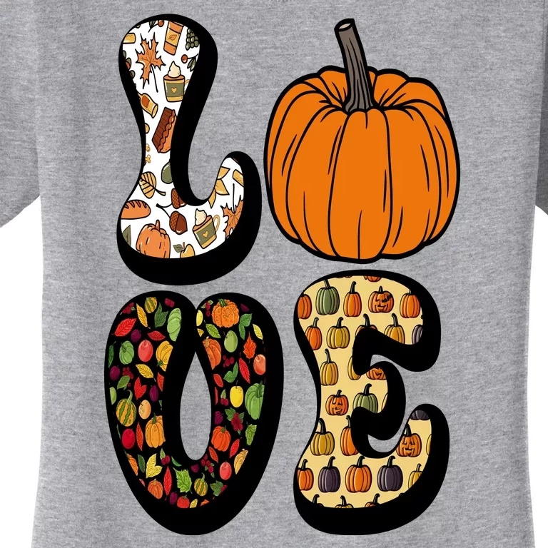 Love Halloween Pumpkin Cute Women's T-Shirt