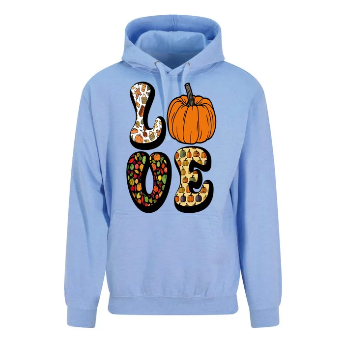 Love Halloween Pumpkin Cute Unisex Surf Hoodie