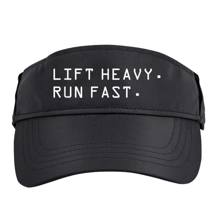 Lift Heavy Run Fast Adult Drive Performance Visor