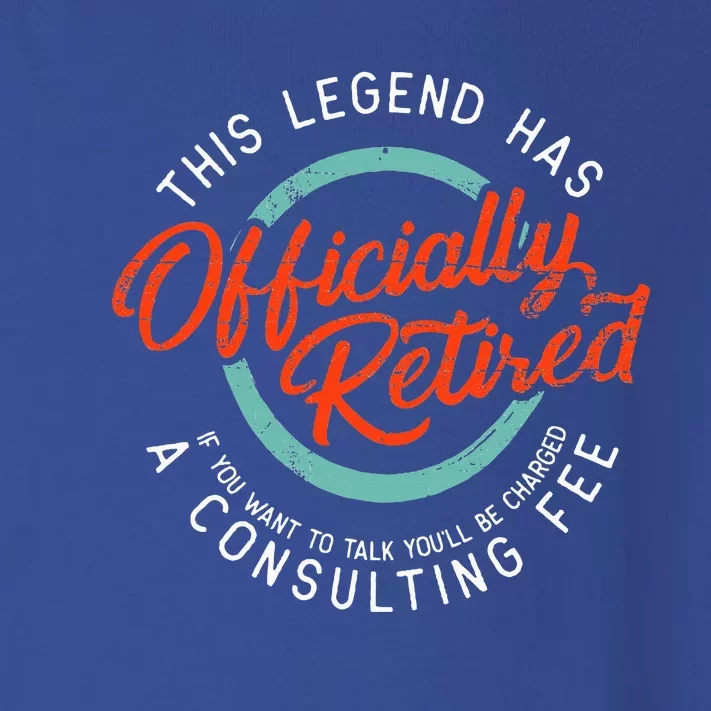 Legend Has Retired Funny Retirement Retired Toddler Long Sleeve Shirt