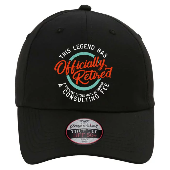 Legend Has Retired Funny Retirement Retired The Original Performance Cap