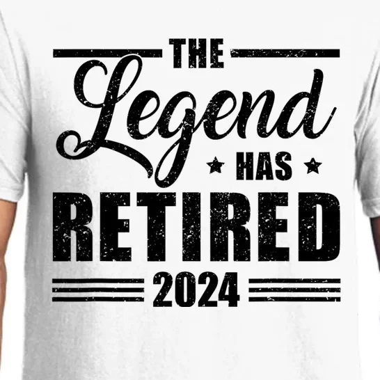 Legend Has Retired 2024 Funny Retirement 2024 Pajama Set