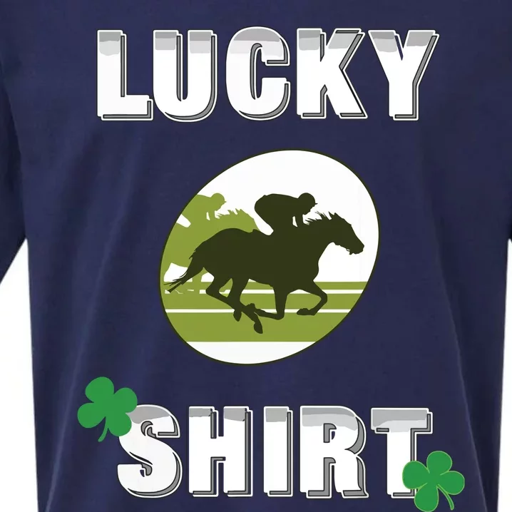 Lucky Horse Race Equestrian Darks Sueded Cloud Jersey T-Shirt