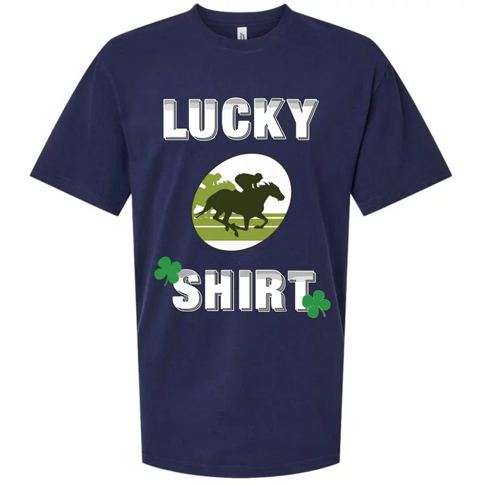 Lucky Horse Race Equestrian Darks Sueded Cloud Jersey T-Shirt