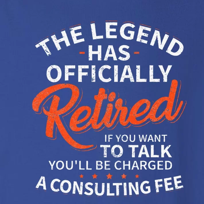 Legend Has Retired Party Toddler Long Sleeve Shirt