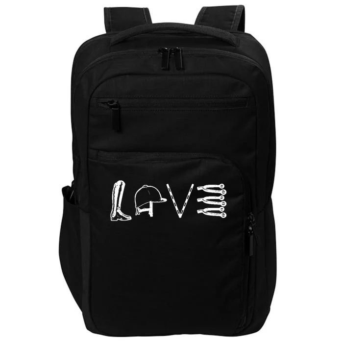 Love Horseback Riding Impact Tech Backpack