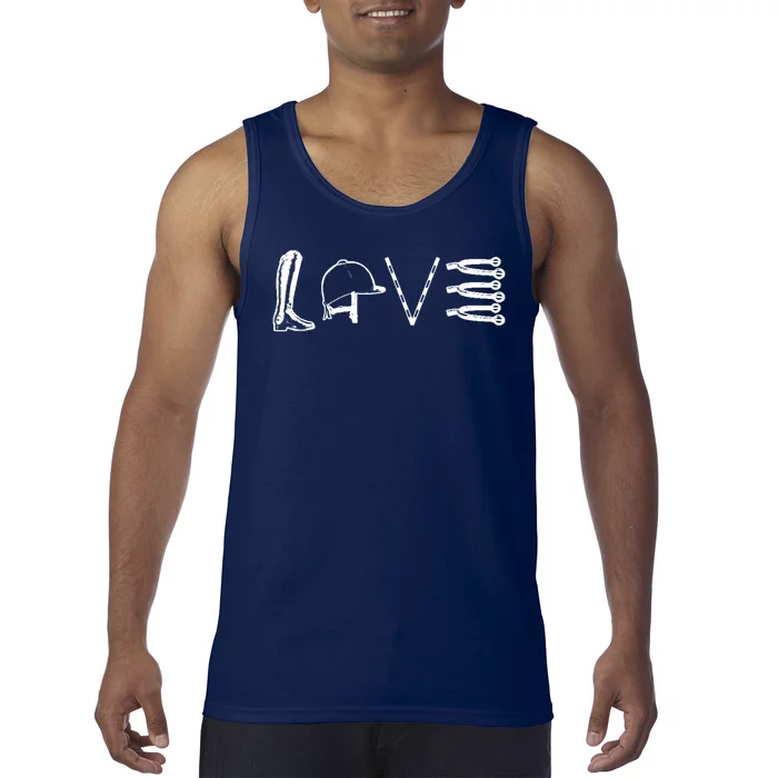 Love Horseback Riding Tank Top