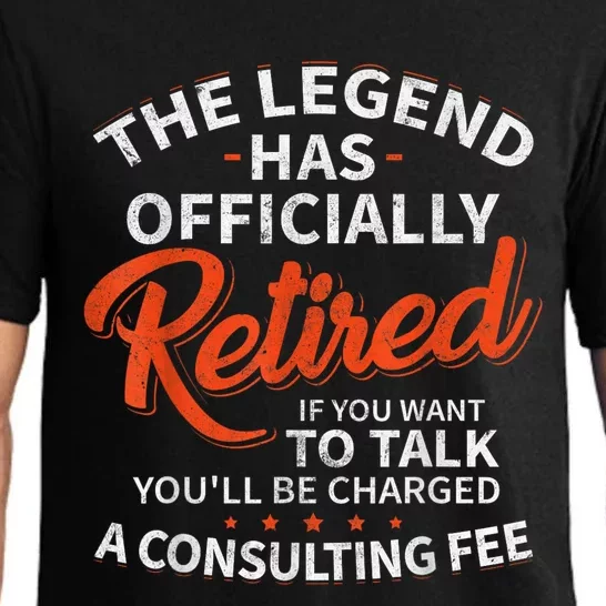 Legend Has Retired Men S Party Pajama Set