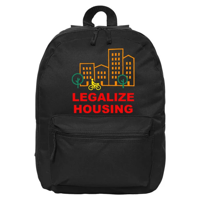 Legalize Housing Retro Vintage 16 in Basic Backpack