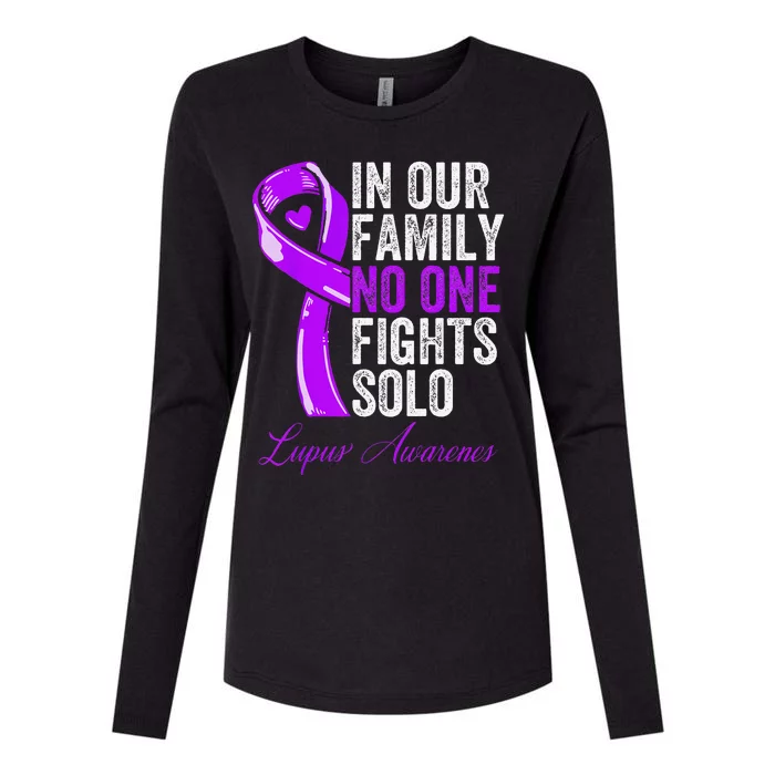 Lupus Health Support Family  Lupus Awareness Womens Cotton Relaxed Long Sleeve T-Shirt