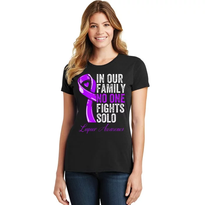 Lupus Health Support Family  Lupus Awareness Women's T-Shirt