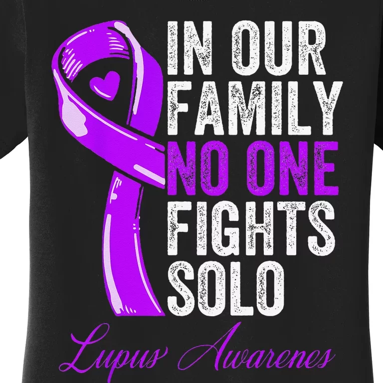 Lupus Health Support Family  Lupus Awareness Women's T-Shirt