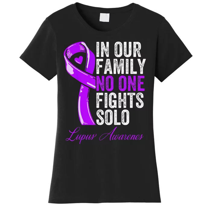 Lupus Health Support Family  Lupus Awareness Women's T-Shirt