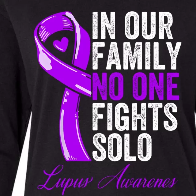 Lupus Health Support Family Women Lupus Awareness Womens Cotton Relaxed Long Sleeve T-Shirt