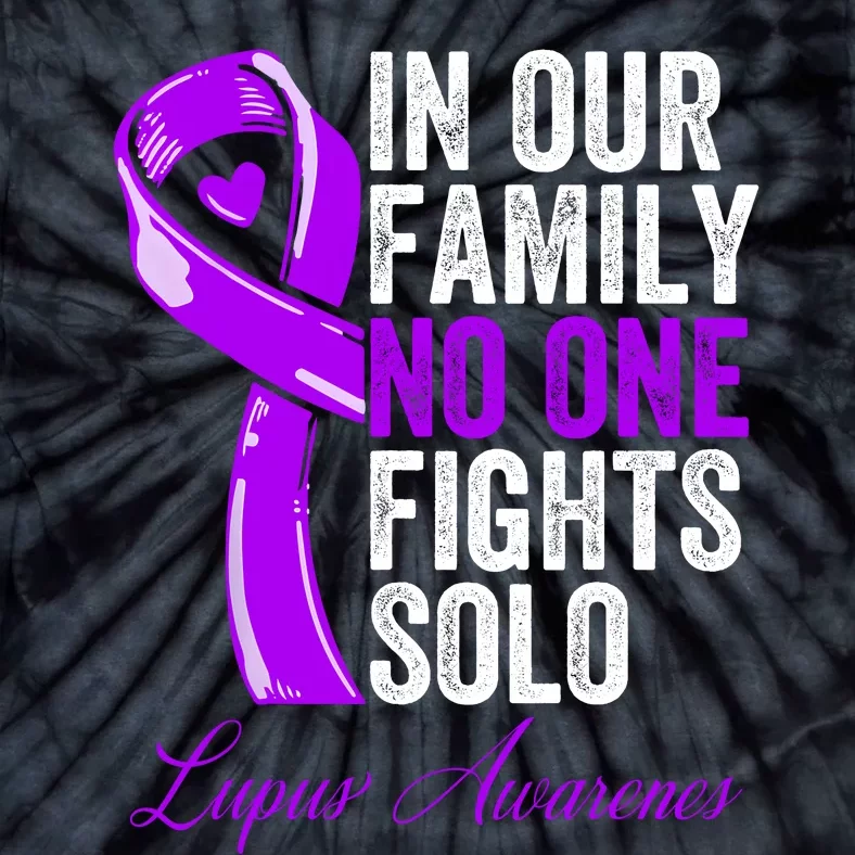 Lupus Health Support Family Women Lupus Awareness Tie-Dye T-Shirt