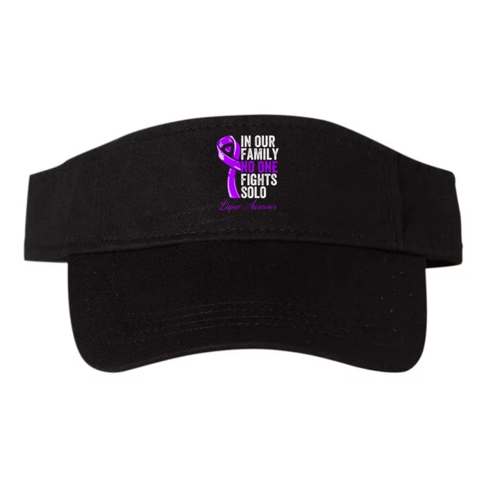 Lupus Health Support Family Women Lupus Awareness Valucap Bio-Washed Visor