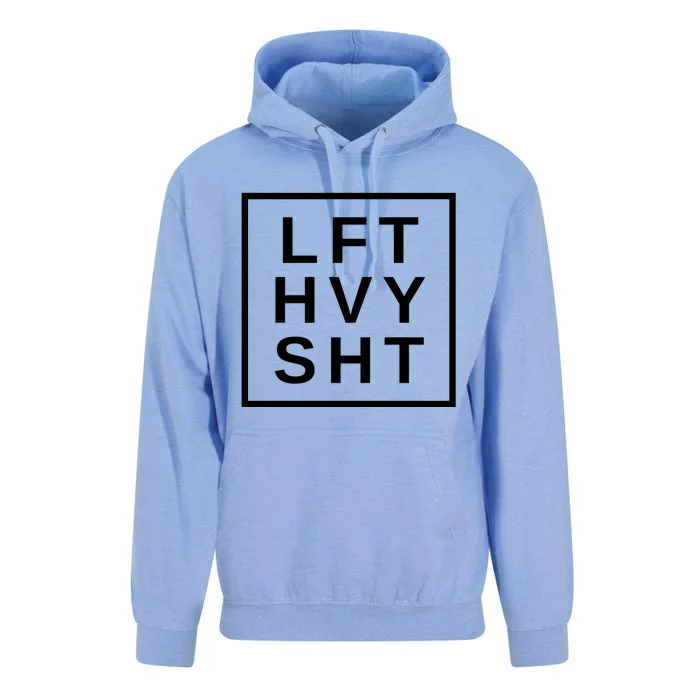 Lift Heavy Shit Unisex Surf Hoodie