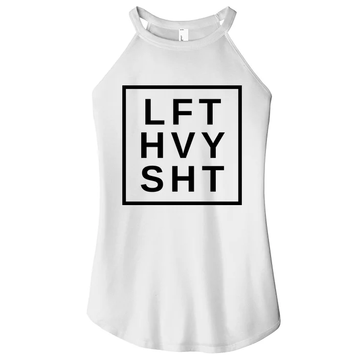 Lift Heavy Shit Women’s Perfect Tri Rocker Tank