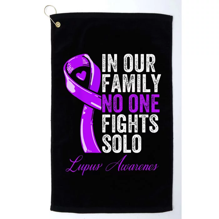 Lupus Health Support Family  Lupus Awareness Platinum Collection Golf Towel