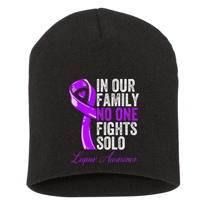 Lupus Health Support Family  Lupus Awareness Short Acrylic Beanie