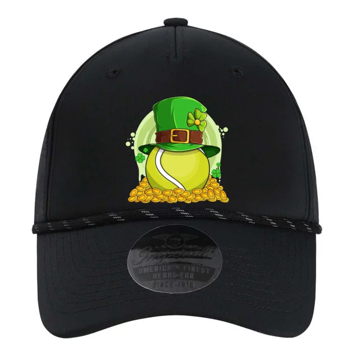 Leprechaun Hat Shamrock St Patrick's Day Tennis Gift Performance The Dyno Cap