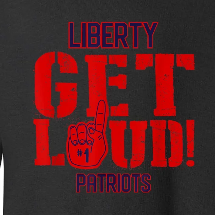 Liberty High School Get Loud Patriots Toddler Sweatshirt